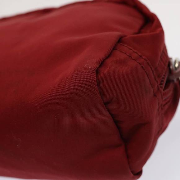 PRADA Pouch Nylon Red Auth ac2907 - Picture 15 of 16